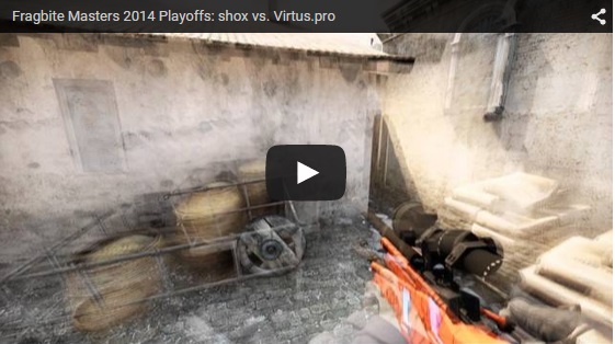 Vídeo: shox vs. Virtus.pro @Fragbite Masters 2014