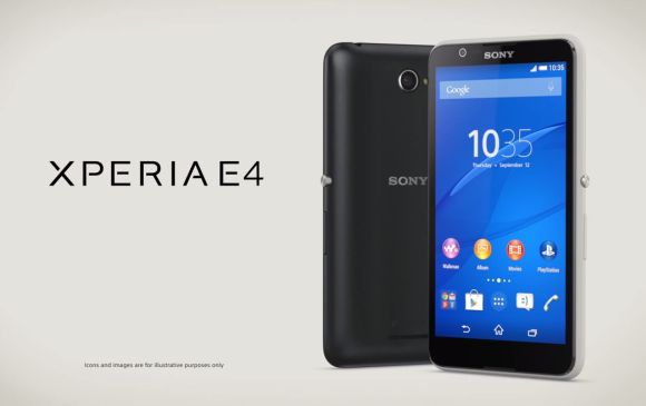 Sony lança Xperia E4 com bateria que dura 2 dias