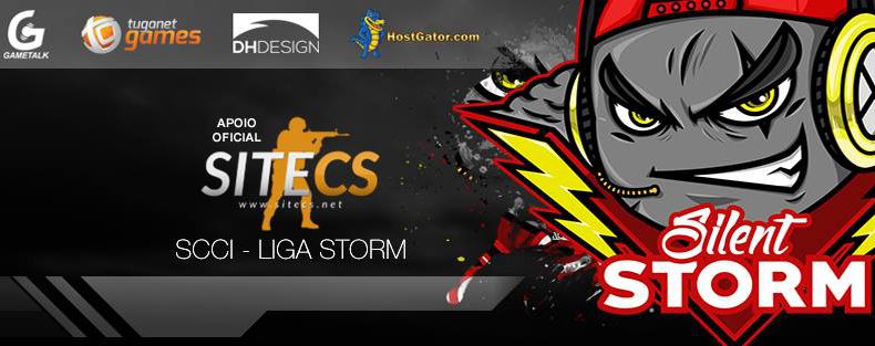 SiteCS apoiando Liga Storm