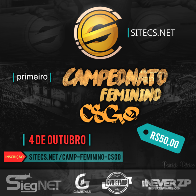 1º Campeonato Feminino CS:GO: 6 times confirmados