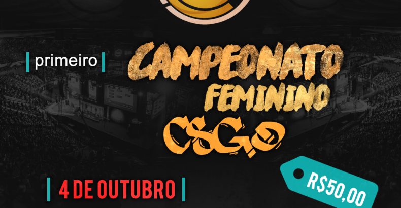 1º Campeonato Feminino CS:GO: 6 times confirmados