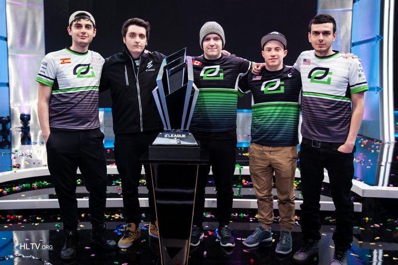 Optic Gaming que tem sido grande destaque nos últimos meses.