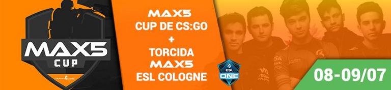 MAX5 CUP – Torneio presencial atrai as melhores equipes do país