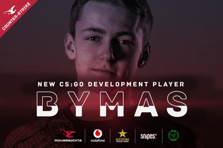 Bymas vai para a mousesports como sexto jogador