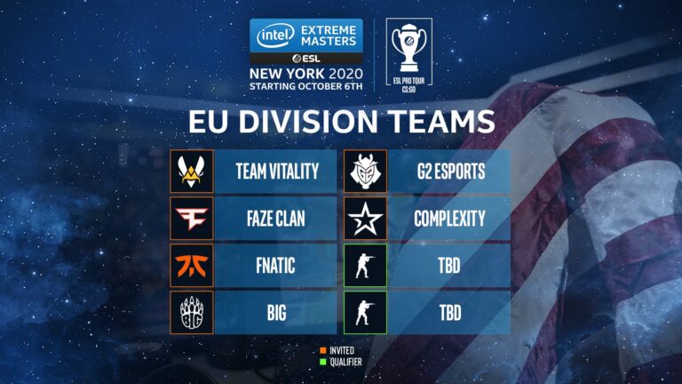 ESL anuncia times convidados para a IEM New York EU