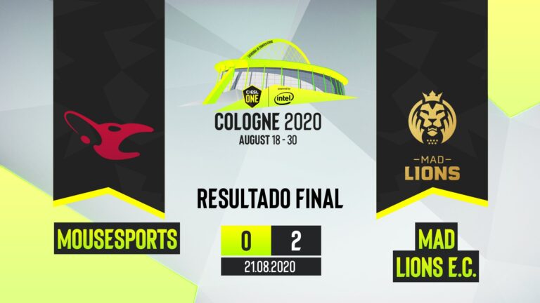 mousesports dá adeus a ESL One Cologne
