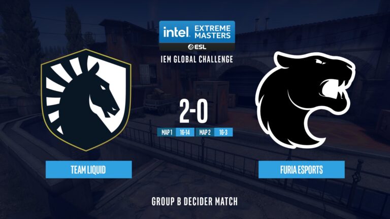 Team Liquid elimina FURIA da IEM Global Challenge