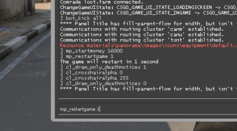 Comandos para reiniciar e pausar uma partida no CS:GO