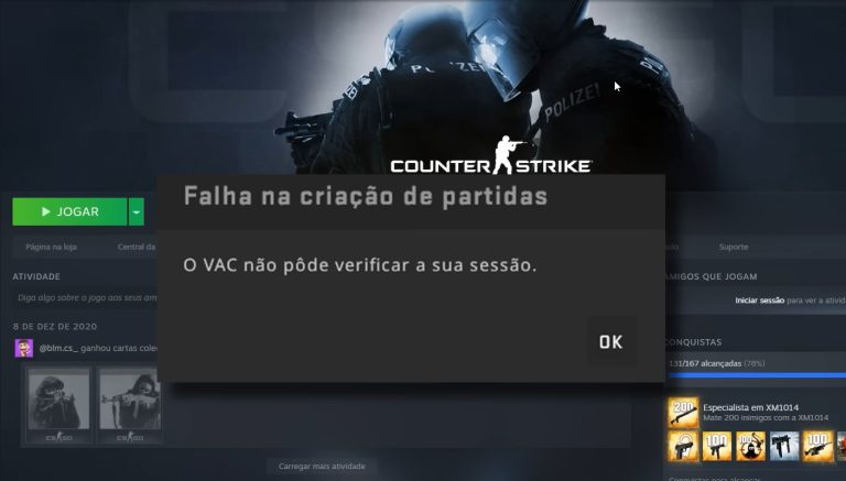 CS:GO: página do game na Steam desaparece por horas, cs:go